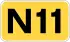 National Highway 11 shield}}