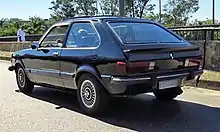 A unique hatchback version was also developed by GM do Brasil
