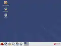GNOME 2.0 on Red Hat Linux 8 (no top panel)
