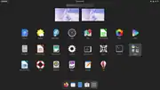 Applications view in GNOME Shell v40