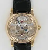 Tourbillon with three gold bridges, Girard-Perregaux