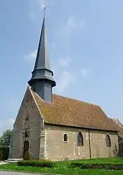 The church of Saint-Martin, in Grandvilliers