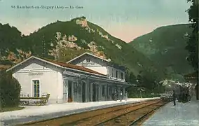 The station, ca. 1900