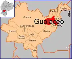 Location Gualaceo