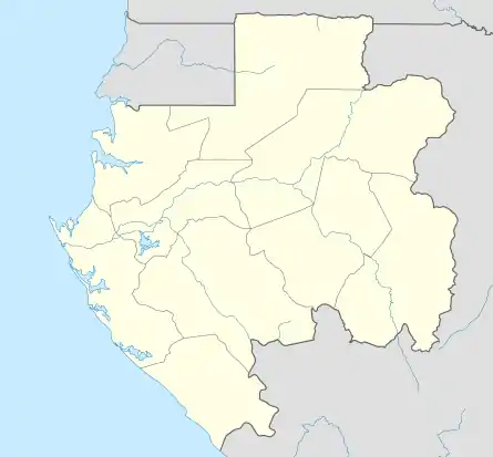 Setté Cama is located in Gabon