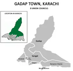 Union Councils of Gadap Town