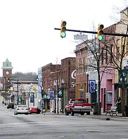 The Gaffney Commercial Historic District is listed on the National Register of Historic Places.