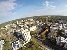 Aerial view of Gainesville, 2014