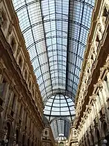 Vertical photo of Galleria Vittorio Emanuele