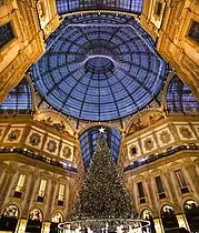 Galleria Vittorio Emanuele II at Christmas