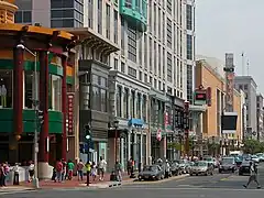 7th Street NW, at H Street in Chinatown