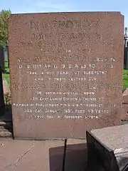 Grave of Galloway family
