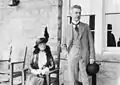 Gama and his wife, Elizabeth Bates Volck Hearn da Gama, at the 1914 Niagara Falls peace conference