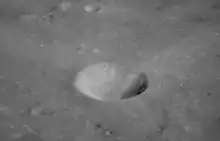 Oblique Apollo 12 image of Gambart A