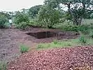 Gandhamardan Bauxite Test pit on hill top