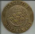 Front of Ganefo Bronze medal for Argentinian Water Polo Team