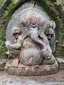 Ganesh beside Mahankal