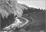 Lower Gardner River road, 1912