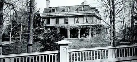 Sumner's home in Brookline, Mass. (photo Historic New England)