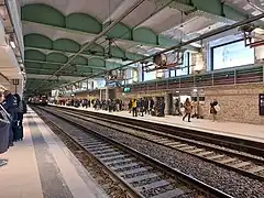 Line C platforms after 2023 modernisation
