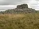 Carn Fawr, a large cairn near the summit of Bryn Mawr