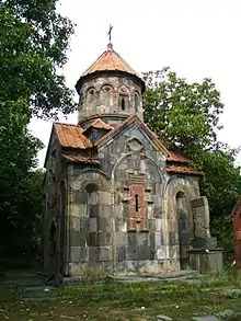 Mashtots Hayrapet Church of Garni, XII century.