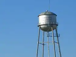 Water tower in Garrison