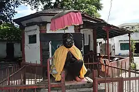 7th Century Garuda outside Narayan Temple in Narayanhiti palace premises