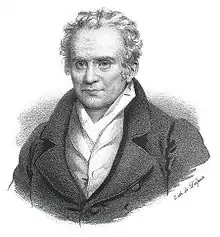 Portrait of Gaspard Monge, French mathematician