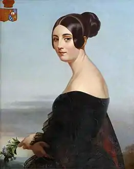 Ursule Ida de Finguerlin de Bischingen (1805–1846), Mrs Thomas Strickland Standish of Sizergh