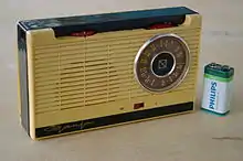Portable radio built in RRR