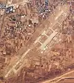 2008 satellite photo of the runway