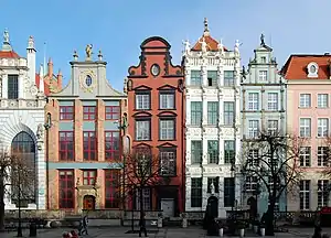 Image 11Renaissance townhouses in Gdańsk, Poland