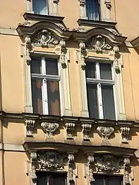 Detail on windows decoration