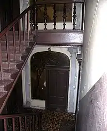 Interiors with staircase