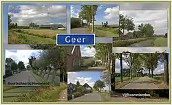 Postcard of Geer