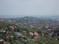 Gellért Hill from Tűzkő Hill