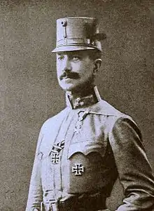 General Eduard von Böhm-Ermolli, Commander-in-Chief of the Second Army