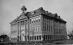 2nd Geneva High School Building (1902-1935; photo c.1920)
