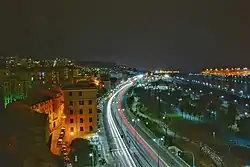 Nighttime panorama