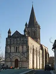 The church in Gensac-la-Pallue