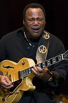 Benson performing in 2009