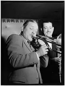 George Brunis and Tony Parenti, Jimmy Ryan's (Club), New York, c. August 1946, image: Gottlieb