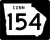 State Route 154 Connector marker