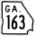 State Route 163 marker