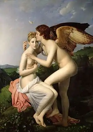 Psyche et l'Amour by François Gérard (1797)