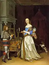 Lady at her Toilette (1660)