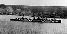 German cruiser Emden in September 1941.