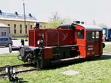 Operational Köf II in Augsburg Railway Park