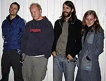 Wir sind Helden, from left to right:Mark Tavassol, Jean-Michel Tourette, Pola Roy and Judith Holofernes